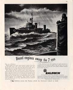 Diesel engines sweep the 7 seas